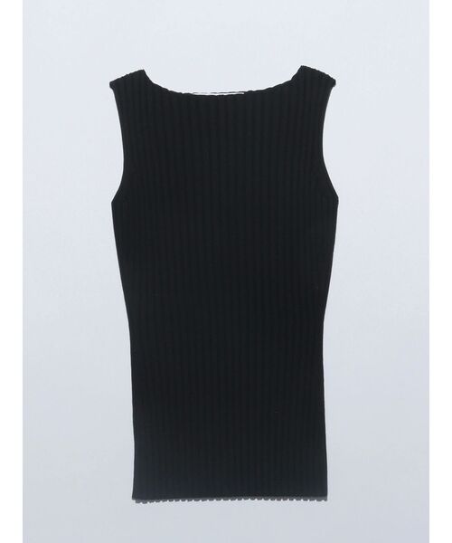 VEQUM(VEQUM)の「【VEQUM】WIDE RIB KNIT TT(ニット/セーター・レディース・ネイビー/ベージュ/ブラック・FREE)」の2枚目の写真