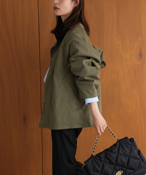 Barbour（バブアー）の「Barbour/バブアー SLOBE別注 TRANSPORT modify（その他アウター・レディース・ベージュ/カーキ・36/38）」の4枚目の写真