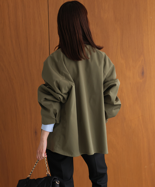 Barbour（バブアー）の「Barbour/バブアー SLOBE別注 TRANSPORT modify（その他アウター・レディース・ベージュ/カーキ・36/38）」の5枚目の写真