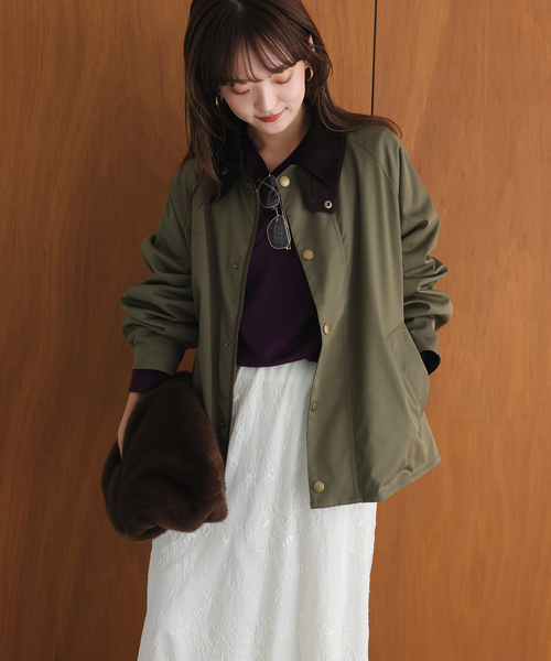 Barbour（バブアー）の「Barbour/バブアー SLOBE別注 TRANSPORT modify（その他アウター・レディース・ベージュ/カーキ・36/38）」の9枚目の写真