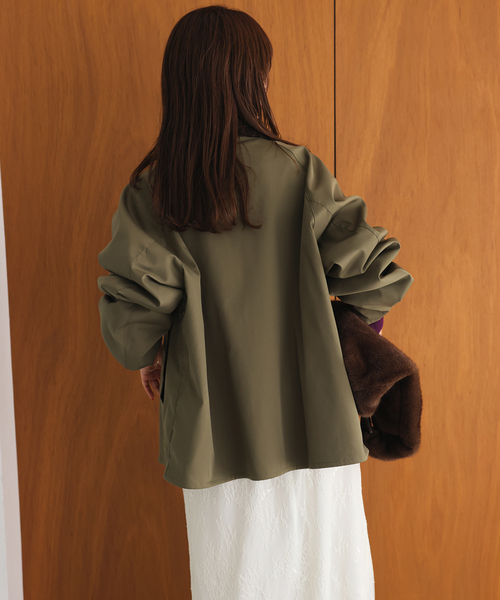 Barbour（バブアー）の「Barbour/バブアー SLOBE別注 TRANSPORT modify（その他アウター・レディース・ベージュ/カーキ・36/38）」の11枚目の写真