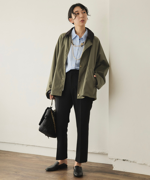 Barbour（バブアー）の「Barbour/バブアー SLOBE別注 TRANSPORT modify（その他アウター・レディース・ベージュ/カーキ・36/38）」の13枚目の写真