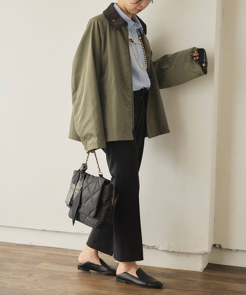 Barbour（バブアー）の「Barbour/バブアー SLOBE別注 TRANSPORT modify（その他アウター・レディース・ベージュ/カーキ・36/38）」の14枚目の写真