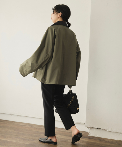 Barbour（バブアー）の「Barbour/バブアー SLOBE別注 TRANSPORT modify（その他アウター・レディース・ベージュ/カーキ・36/38）」の15枚目の写真