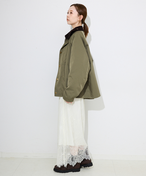 Barbour（バブアー）の「Barbour/バブアー SLOBE別注 TRANSPORT modify（その他アウター・レディース・ベージュ/カーキ・36/38）」の18枚目の写真