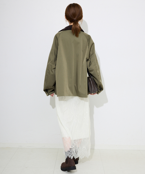 Barbour（バブアー）の「Barbour/バブアー SLOBE別注 TRANSPORT modify（その他アウター・レディース・ベージュ/カーキ・36/38）」の19枚目の写真