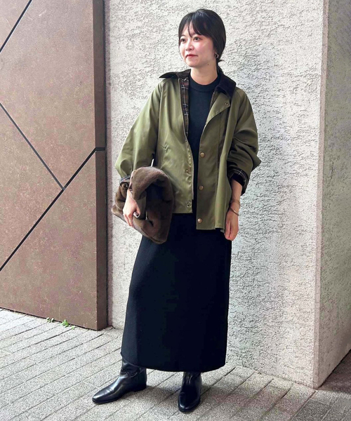 Barbour（バブアー）の「Barbour/バブアー SLOBE別注 TRANSPORT modify（その他アウター・レディース・ベージュ/カーキ・36/38）」の22枚目の写真