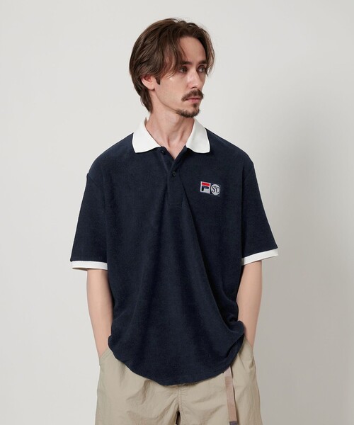 FILA×S2O×BEAUTY&YOUTH＞パイル ポロシャツ（ポロシャツ