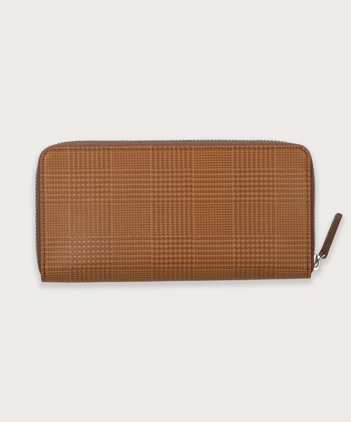 エンボスレザー ジップ アラウンド ロングウォレット（財布）｜POLO
