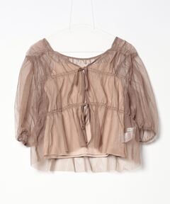 MAISON SPECIAL チュールギャザーコルセット チュールギャザーコルセット【MAISON SPECIAL/メゾンスペシャル