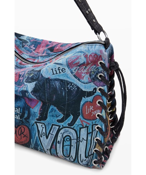 Desigual（デシグアル）の「グラフィティプリントショルダーバッグ（ショルダーバッグ・レディース・マルチ・FREE）」の6枚目の写真