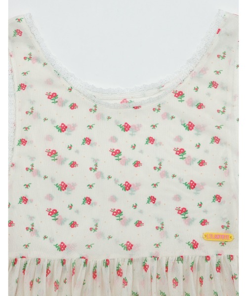 Little sunny bite(リトルサニーバイト)の「【8】【it】【little sunny bite】original floral tulle dress(ワンピース・レディース・ブラウン/ホワイト/ピンク・SMALL/MEDIUM)」の11枚目の写真
