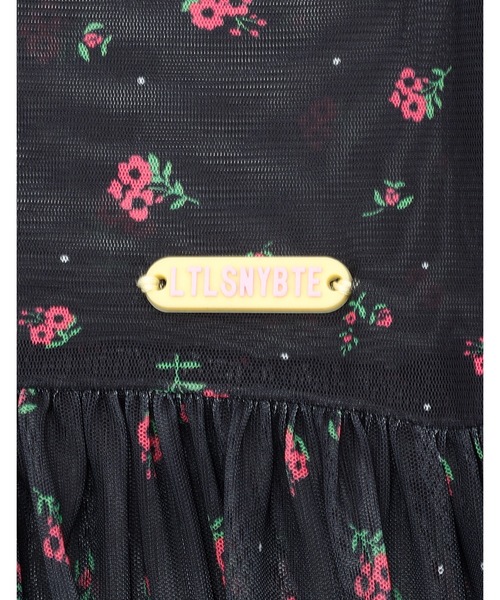 Little sunny bite(リトルサニーバイト)の「【8】【it】【little sunny bite】original floral tulle dress(ワンピース・レディース・ブラウン/ホワイト/ピンク・SMALL/MEDIUM)」の4枚目の写真