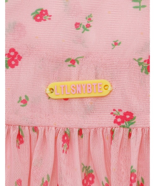 Little sunny bite(リトルサニーバイト)の「【8】【it】【little sunny bite】original floral tulle dress(ワンピース・レディース・ブラウン/ホワイト/ピンク・SMALL/MEDIUM)」の19枚目の写真