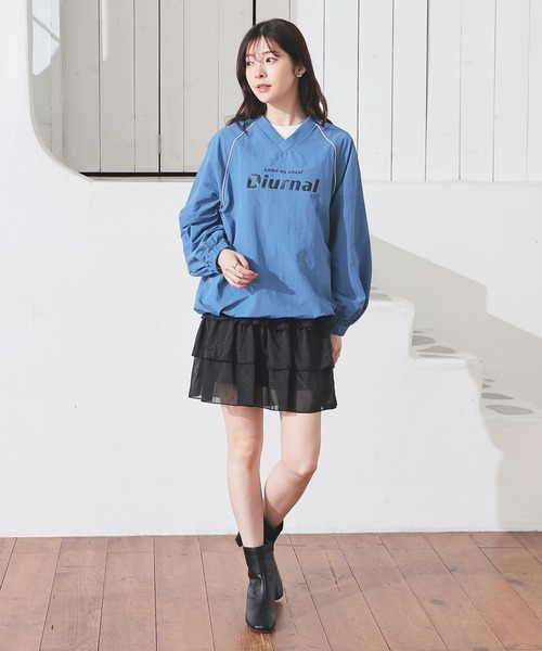 Honeys(ハニーズ)の「ゲームシャツ(シャツ/ブラウス・レディース・ブルー/ピンク/ネイビー・SS/S/M/L)」の14枚目の写真