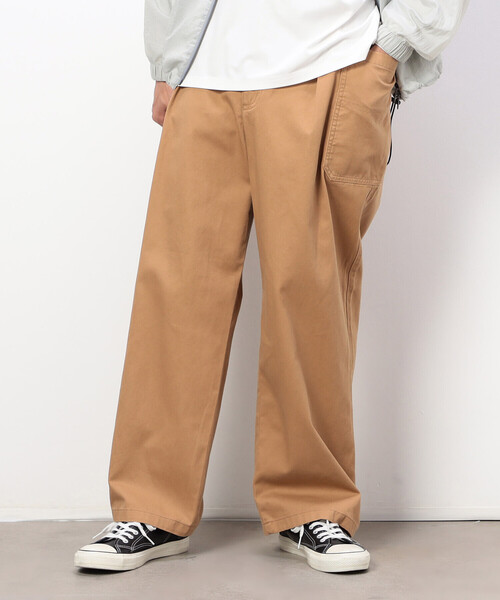 Purple&Yellow(パープルアンドイエロー)の「コットンツイルワークパンツ(その他パンツ・メンズ・ベージュ/ブラック・MEDIUM/LARGE/X-SMALL/SMALL)」の14枚目の写真