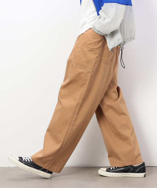 Purple&Yellow(パープルアンドイエロー)の「コットンツイルワークパンツ(その他パンツ・メンズ・ベージュ/ブラック・MEDIUM/LARGE/X-SMALL/SMALL)」の4枚目の写真