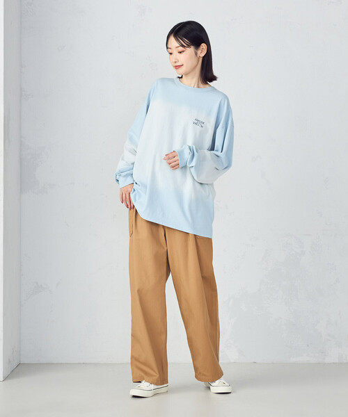 Purple&Yellow(パープルアンドイエロー)の「コットンツイルワークパンツ(その他パンツ・メンズ・ベージュ/ブラック・MEDIUM/LARGE/X-SMALL/SMALL)」の7枚目の写真