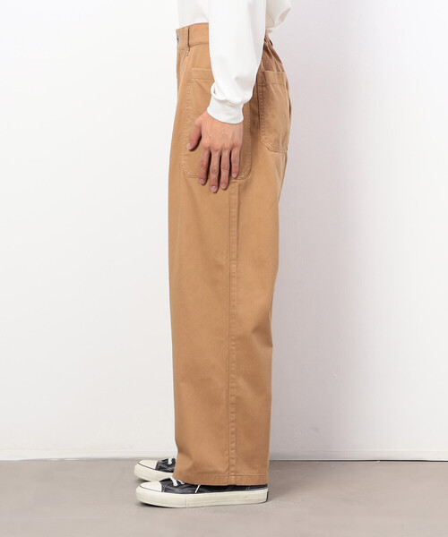 Purple&Yellow(パープルアンドイエロー)の「コットンツイルワークパンツ(その他パンツ・メンズ・ベージュ/ブラック・MEDIUM/LARGE/X-SMALL/SMALL)」の21枚目の写真