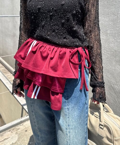 ドルガバ　デニム　コーデュロイ　切り替し　スカート　異素材 楽天市場】異素材 デニムスカート スカート レディース ロング