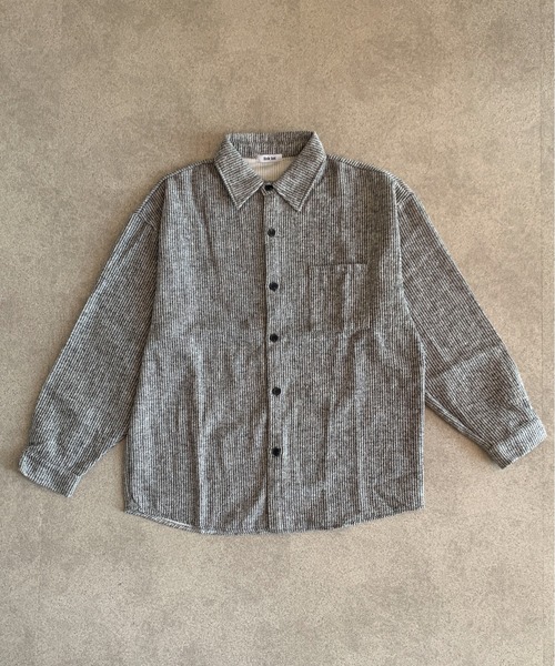 link lot(リンクロット)の「ヘリンボーンポケット付きルーズシルエットCPOジャケット(シャツ/ブラウス・メンズ・ブラック/ベージュ/グレー・M/L)」の19枚目の写真