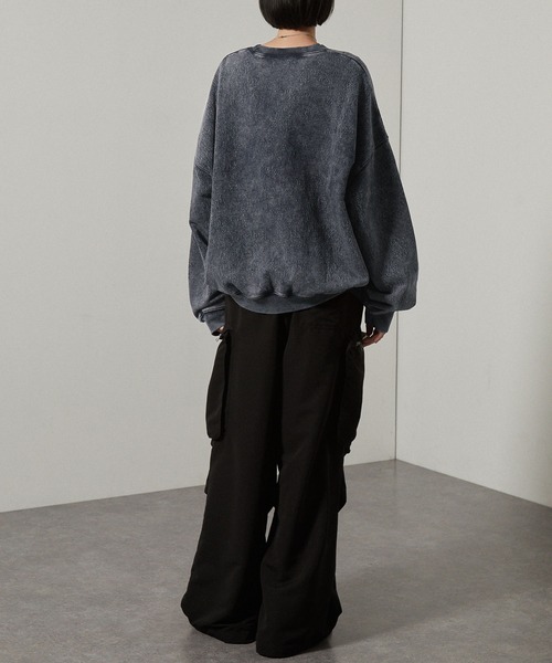 セール】【Alfred Alex】ヴィンテージ加工スノーウォッシュ