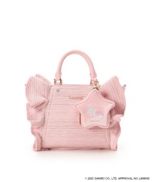 新品❗️コロンと丸い　可愛いフェザーbag ピンク バッグ（ピンク/桃色系・ビジュー）ファッション通販 - ZOZOTOWN