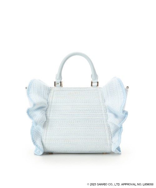 セール】『リトルツインスターズ』（キキ＆ララ）フリルハンドバッグ