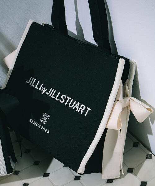 ◇サイドリボンニットトートバッグ（トートバッグ）｜JILL by JILL