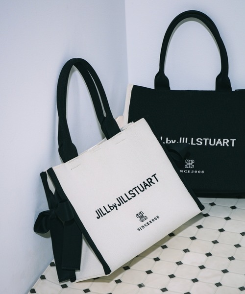 ◇サイドリボンニットトートバッグ（トートバッグ）｜JILL by JILL