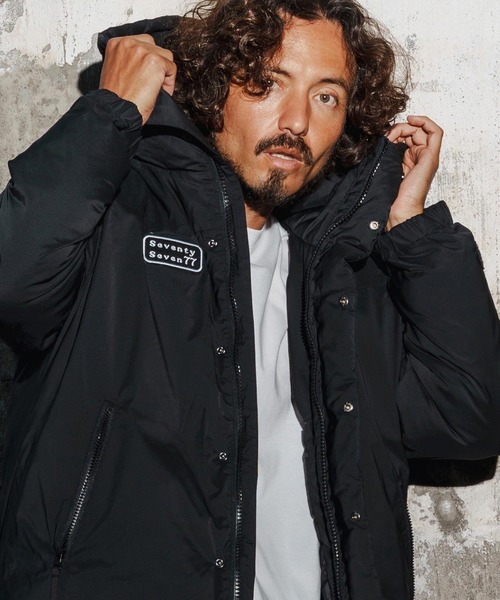 mj11121-padding hoodie JKT 中綿ジャケット(7725W040)（ダウン
