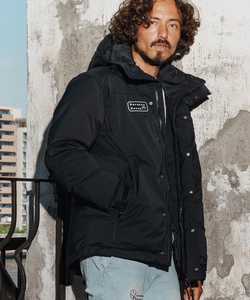 seventy seven（セブンティセブン）の「mj11121-padding hoodie JKT 中綿ジャケット(7725W040)（ダウンジャケット/コート・メンズ・ブラック/キャメル・XL/L/M/S）」の12枚目の写真