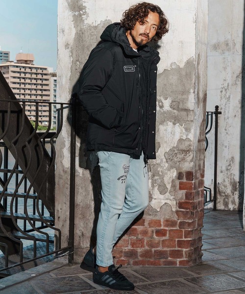 seventy seven（セブンティセブン）の「mj11121-padding hoodie JKT 中綿ジャケット(7725W040)（ダウンジャケット/コート・メンズ・ブラック/キャメル・XL/L/M/S）」の14枚目の写真