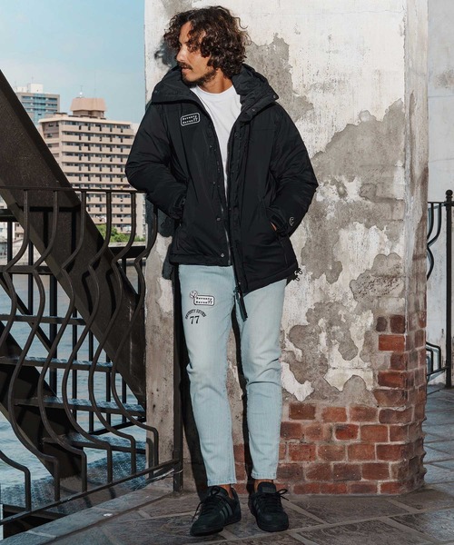 seventy seven（セブンティセブン）の「mj11121-padding hoodie JKT 中綿ジャケット(7725W040)（ダウンジャケット/コート・メンズ・ブラック/キャメル・XL/L/M/S）」の15枚目の写真