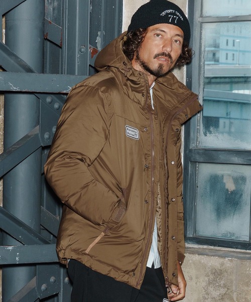 seventy seven（セブンティセブン）の「mj11121-padding hoodie JKT 中綿ジャケット(7725W040)（ダウンジャケット/コート・メンズ・ブラック/キャメル・XL/L/M/S）」の6枚目の写真