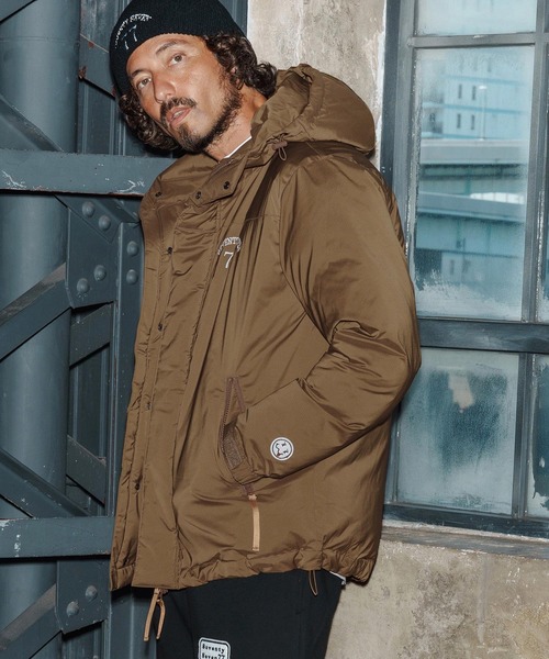 seventy seven（セブンティセブン）の「mj11121-padding hoodie JKT 中綿ジャケット(7725W040)（ダウンジャケット/コート・メンズ・ブラック/キャメル・XL/L/M/S）」の7枚目の写真