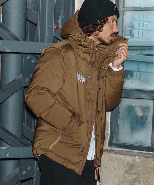 seventy seven（セブンティセブン）の「mj11121-padding hoodie JKT 中綿ジャケット(7725W040)（ダウンジャケット/コート・メンズ・ブラック/キャメル・XL/L/M/S）」の8枚目の写真