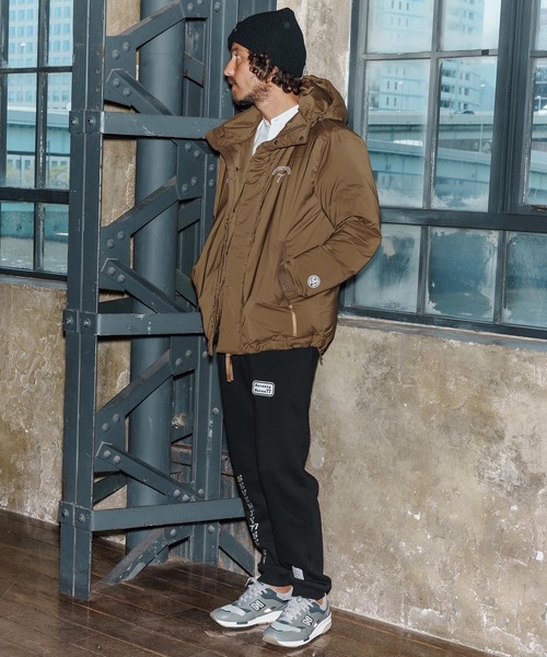 seventy seven（セブンティセブン）の「mj11121-padding hoodie JKT 中綿ジャケット(7725W040)（ダウンジャケット/コート・メンズ・ブラック/キャメル・XL/L/M/S）」の9枚目の写真
