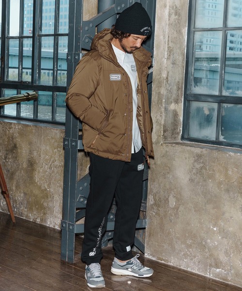 seventy seven（セブンティセブン）の「mj11121-padding hoodie JKT 中綿ジャケット(7725W040)（ダウンジャケット/コート・メンズ・ブラック/キャメル・XL/L/M/S）」の10枚目の写真