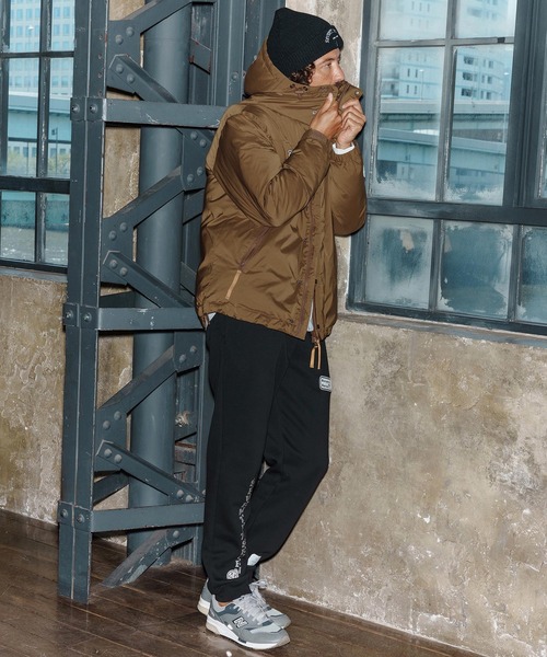 seventy seven（セブンティセブン）の「mj11121-padding hoodie JKT 中綿ジャケット(7725W040)（ダウンジャケット/コート・メンズ・ブラック/キャメル・XL/L/M/S）」の3枚目の写真