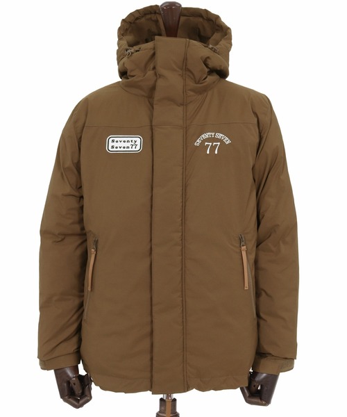 seventy seven（セブンティセブン）の「mj11121-padding hoodie JKT 中綿ジャケット(7725W040)（ダウンジャケット/コート・メンズ・ブラック/キャメル・XL/L/M/S）」の4枚目の写真