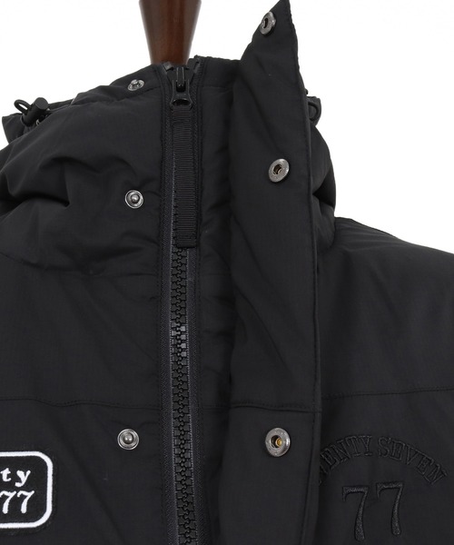 seventy seven（セブンティセブン）の「mj11121-padding hoodie JKT 中綿ジャケット(7725W040)（ダウンジャケット/コート・メンズ・ブラック/キャメル・XL/L/M/S）」の17枚目の写真