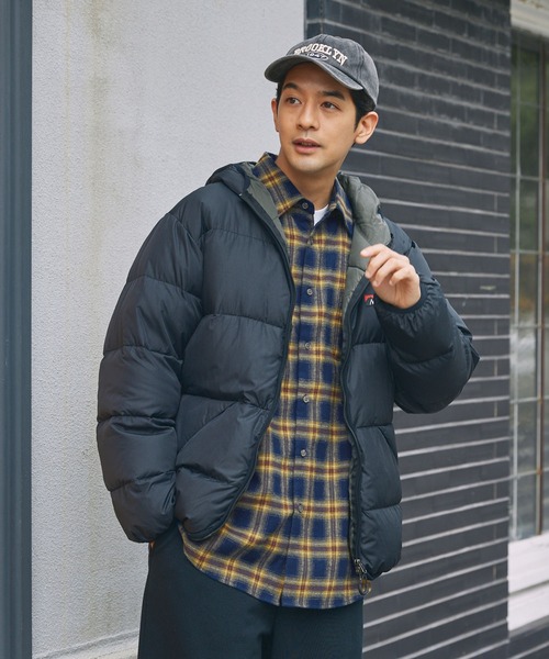 THE CRAFT CREW PRODUCTS（ザクラフトクループロダクツ）の「ウォームネル レギュラーカラー長袖チェックシャツ＜保温加工＞【THE CRAFT CREW PRODUCTS】（シャツ/ブラウス・メンズ・ベージュ/オリーブ/ネイビー/ブラック/ブラウン・M/L/S）」の17枚目の写真