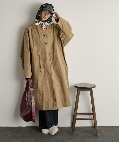 セール】ミリタリーロングジャケット（ミリタリージャケット）｜THE