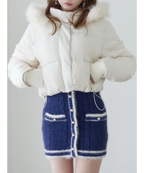 セール】フードダウンブルゾン（ブルゾン）｜EATME（イートミー）の