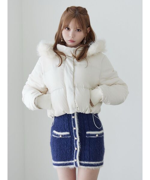 イートミー EATME フードダウンブルゾン アウター セール】フードダウンブルゾン（ブルゾン）｜EATME（イートミー）の