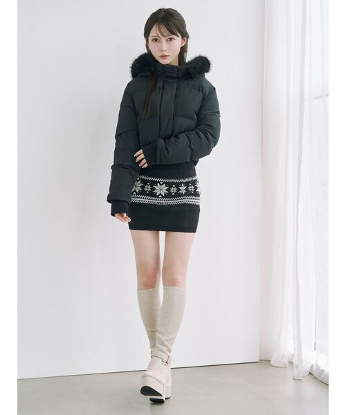 EATME（イートミー）の「フードダウンブルゾン（ブルゾン）」 - WEAR