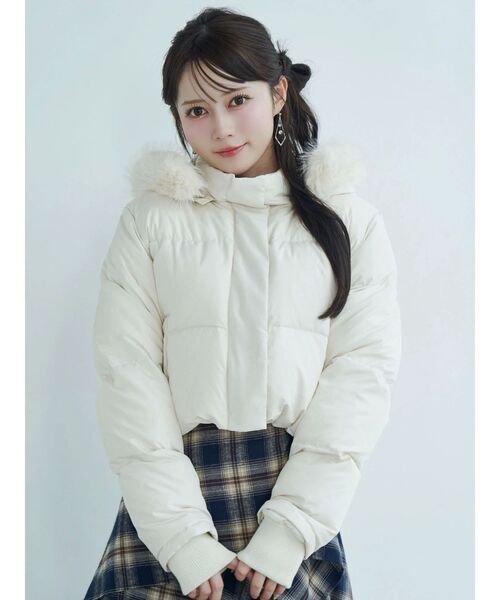 フードダウンブルゾン（ブルゾン）｜EATME（イートミー）の