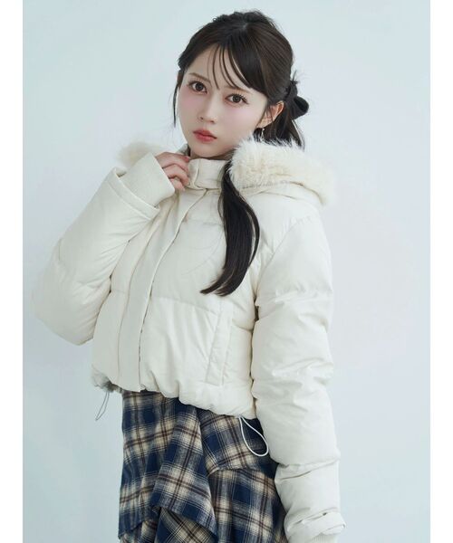 EATME（イートミー）の「フードダウンブルゾン（ブルゾン）」 - WEAR