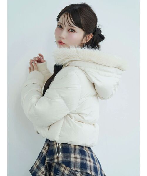 EATME（イートミー）の「フードダウンブルゾン（ブルゾン）」 - WEAR